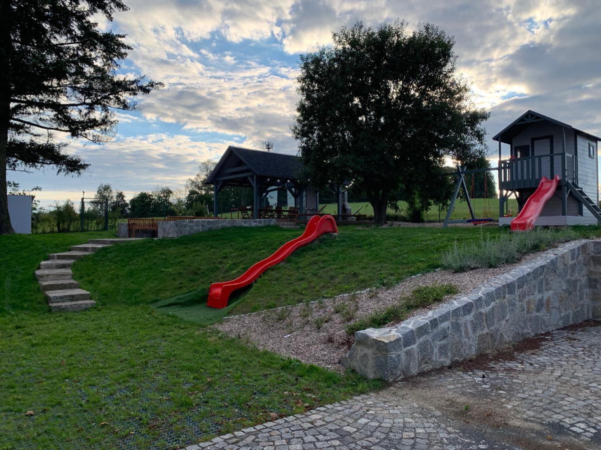 Vila Bohemia Saxon Switzerland & Spa Šluknov Buitenkant foto